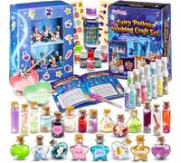 GirlZone Fairy Potions Wishing Craft Set, Kids Potion Making Kit with 50 Magical Pieces to Create Fairy Potion Crafts for Girls 8-12, Fairy Potion Kit