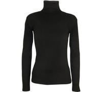 GirlzWalk ® Ladies Long Sleeve Polo Neck ROLL Neck TOP Womens Turtle Neck Plain TOP (Black, XXXL 24-26)