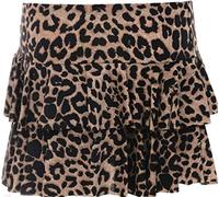 GirlzWalk ® New Ladies Girls Plain Printed Sexy RARA Mini Skirt Women Fluorescent Club Party Short Skirt
