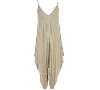 GirlzWalk Women Lagenlook Cami Strappy Baggy Harem Jumpsuit Dress