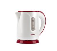 Girmi BL10 Bollitore Electric Compact Small 0.8 Litre Kettle 900 W White-Red
