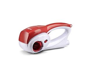 Girmi GT02 12W Stainless Steel Grater - Fine and Coarse Cylinders - Red