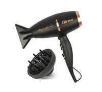 Girmi PH91 2200W Professional Brushless Hair Dryer 2 Speed 3 Temperature Ionic Function + Diffuser & Concentrators Handy