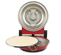 Girmi - Red Pizza Oven FP50 1800 Watts Dimensions 14.17x15.75 H 6.30