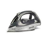 Girmi ST63 Steam Iron, 2800 Watt, Temperature Control, Steam Boost 150 g/min, Anti-limescale Function, 400 cc, 91 Micro Holes in Stainless Steel Plate, Grey