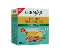 Girnar Detox Green Tea Bags - Desi Kahwa, 10 Bags
