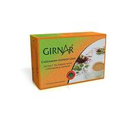 Girnar Instant Premix Tea With Cardamom - Saffron (10 Sachets)
