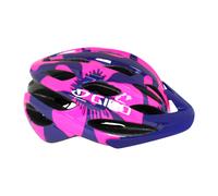 Giro 7075672 Raze Bike Helmet IN Berry/Blue Flowers Youth Universal Fit 50-57 "