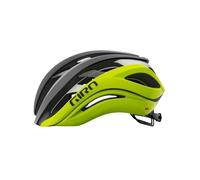 GIRO AETHER SPHERICAL bicycle helmet (black fade/highlight yellow)