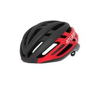 Giro Agilis MIPS Mens Road Cycling Helmet - Matte Black/Bright Red (2022), Medium