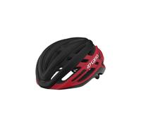 Giro Agilis - road bike helmet - MIPS - In-Mold - EPS shell - adjustable fit - good ventilation - for all roads - Matte Black/Red, size: S