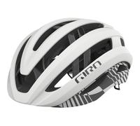 Giro Aries Spherical Adult Road Bike Helmet Matt White Anthracite, Medium (55-59 cm)