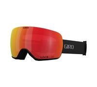 Giro Article II Ski Goggles - Snowboard Goggles for Men Women and Youth - Black/White Indicator Strap with Vivid Ember/Vivid Infrared Lenses
