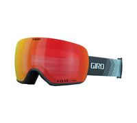 Giro Article II Ski Goggles - Snowboard Goggles for Men Women and Youth - Dark Shark Streaker Strap with Vivid Ember/Vivid Infrared Lenses