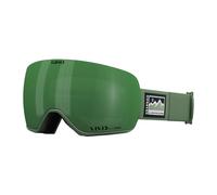 Giro Article II Ski Goggles - Snowboard Goggles for Men Women and Youth - Hedge Green All Access Strap with Vivid Envy/Vivid Infrared Lenses