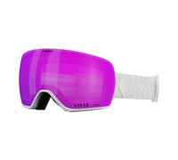 Giro Article II Ski Goggles - Snowboard Goggles for Men Women and Youth - White Bliss Strap with Vivid Pink/Vivid Infrared Lenses