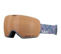 Giro Article II Ski Goggles - Snowboard Goggles for Men & Women - Grey Botanical Strap w/VIVID Copper/VIVID Infrared Lenses