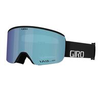 Giro Axis Ski Goggles - Snowboard Goggles for Men - Black Wordmark Strap with Vivid Royal/Vivid Infrared Lenses