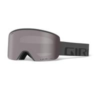 Giro Axis Ski Goggles - Snowboard Goggles for Men - Grey Wordmark Strap with VIVID Onyx/VIVID Infrared Lenses