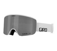 Giro Axis Ski Goggles - Snowboard Goggles for Men - White Wordmark Strap with VIVID Onyx/VIVID Infrared Lenses
