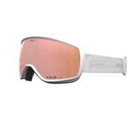 Giro Balance Ii Rails Goggles - Toric Lens, Full Frame, Vivid Optics By Zeiss, Evak Vent Technology, Three-Layer Face Foam For Comfort, Enhanced Contrast & Clarity, Color: White/Rose Gold, Size: OS