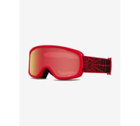 Giro Buster Goggles intense red black with Amber Scarlet lens Kids