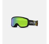 Giro Buster Kids Ski Goggles - Snowboard Goggles for Youth Boys & Girls - Black Ashes Strap with Loden Green Lens