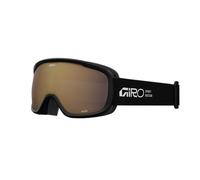 Giro Buster Kids Ski Goggles - Snowboard Goggles for Youth, Boys, Girls - Black Stacked - Amber Rose