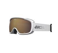 Giro Buster Kids Ski Goggles - Snowboard Goggles for Youth, Boys, Girls - White Stacked - Amber Rose