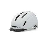 Giro - Caden II LED - EU Helmets - Adult Unisex - protective gear, bike helmet, commuter helmet, commuter protective helmet, Matte White , L