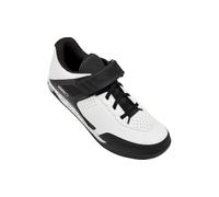 Giro Chamber III Mountain Bike Trail Shoe, SPD-Compatible, Microfiber Upper, Velcro Strap, Sensor Rubber Outsole, Clipless-Compatible DH Plate, White, Size: 45.5