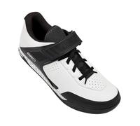 Giro Chamber III SPD-Compatible Mountain Bike Trail Shoe, Microfiber Upper, Velcro Strap, Sensor Rubber Outsole, Clipless-Compatible DH Plate, White, Size: 36