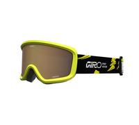 Giro Chico 2.0 Bolts - AR40 Youth Goggles, Dual Lens Anti-Fog, Cozy Dual-Layer Face Foam, Seamless Helmet Compatibility, Protection & Comfort for Skiing & Snowboarding, Color: Yellow, Size: OS