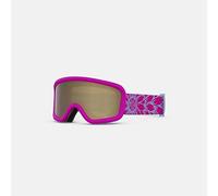 Giro Chico 2.0 Toddler Ski Goggles - Snowboard Goggles for Kids Boys & Girls 2-4 - Pink Bloom Strap with Amber Rose Lens