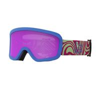 Giro Chico 2.0 Toddler Ski Goggles - Snowboard Goggles for Kids Boys and Girls - Paradise Namuk Strap with Amber Pink Lens