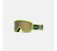 Giro Chico 2.0 Toddler Snowboard Ski Goggles - for Kids, Boys & Girls 2-4 - Ano Lime Geo Camo Strap w/Amber Rose Lens