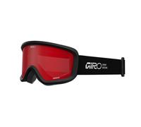 Giro Chico 2.0 Toddler Ski Goggles - Snowboard Goggles for Kids, Boys & Girls 2-4 - Black Stacked - Amber Scarlet