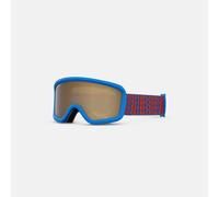 Giro Chico 2.0 Toddler Ski Goggles - Snowboard Goggles for Kids Boys & Girls 2-4 - Blue Constant Strap with Amber Rose Lens