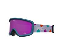 Giro Chico 2.0 Toddler Ski Goggles - Snowboard Goggles for Kids, Boys & Girls 2-4 - Teal Painted - Amber Pink
