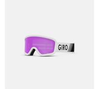 Giro Chico 2.0 Toddler Ski Goggles - Snowboard Goggles for Kids Boys & Girls 2-4 - White Zoom Strap with Amber Pink Lens