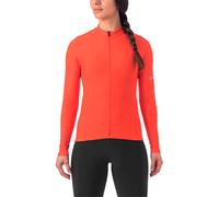 Giro Chrono Thermal Long Sleeve Jersey Orange M Women