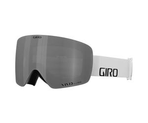 Giro Contour Adult Snow Goggle - White Wordmark Strap with Vivid Onyx/Vivid Infrared Lenses
