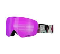 Giro Contour RS Ski Goggles - Snowboard Goggles for Men Women and Youth - Dark Matter Strap with Vivid Pink/Vivid Infrared Lenses