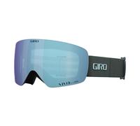 Giro Contour RS Ski Goggles - Snowboard Goggles for Men Women and Youth - Dark Shark Thirds Strap with Vivid Royal/Vivid Infrared Lenses