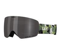 Giro Contour RS Ski Goggles - Snowboard Goggles for Men Women and Youth - Green Cloud Strap with Vivid Smoke/Vivid Infrared Lenses