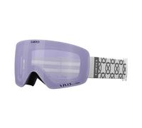 Giro Contour RS Ski Goggles - Snowboard Goggles for Men Women and Youth - White Monogram Strap with Vivid Haze/Vivid Infrared Lenses