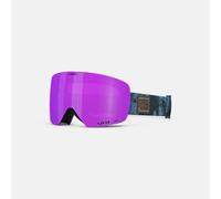 Giro Contour RS Ski Goggles - Snowboard Goggles for Men & Women - Ano Harbor Blue Cloud Dust Strap with Vivid Pink/Vivid Infrared Lenses
