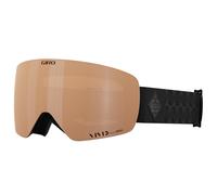 Giro Contour RS Ski Goggles - Snowboard Goggles for Men & Women - Black Bliss Strap with VIVID Copper/VIVID Infrared Lenses