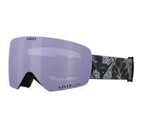 Giro Contour RS Ski Goggles - Snowboard Goggles for Men & Women - Black/Grey Botanical Lux Strap w/VIVID Haze/VIVID Infrared Lenses