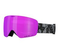 Giro Contour RS Ski Goggles - Snowboard Goggles for Men & Women - Black/Grey Botanical Lux Strap w/VIVID Pink/VIVID Infrared Lenses